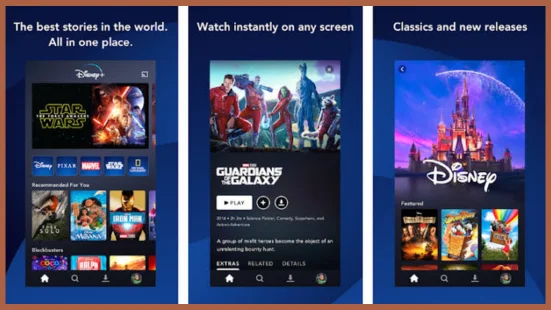 how to use disney plus app