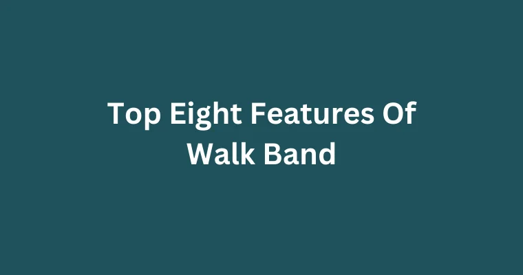 top eight features of walk band