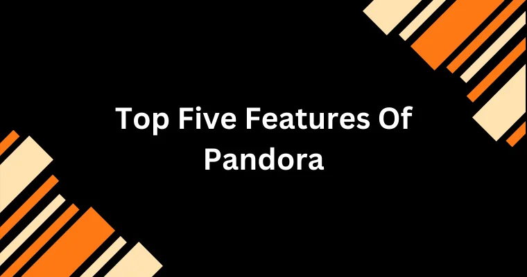 top five features of pandora