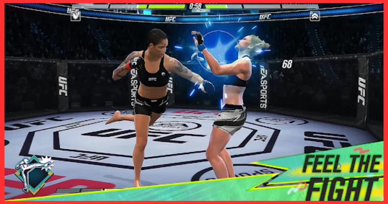 ea sports ufc easy to use interface