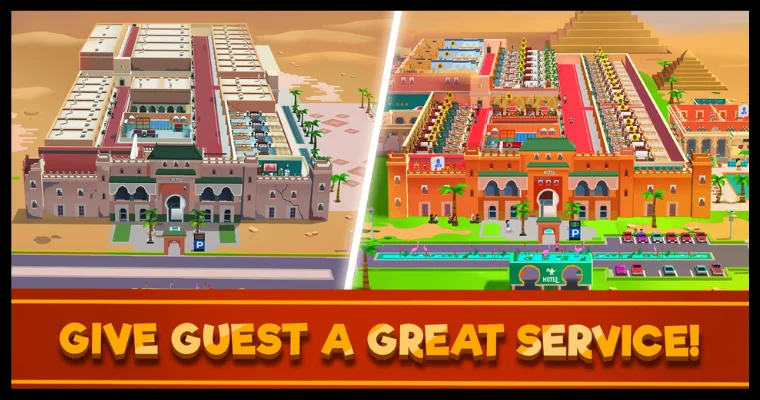 hotel empire tycoon give more services to clients