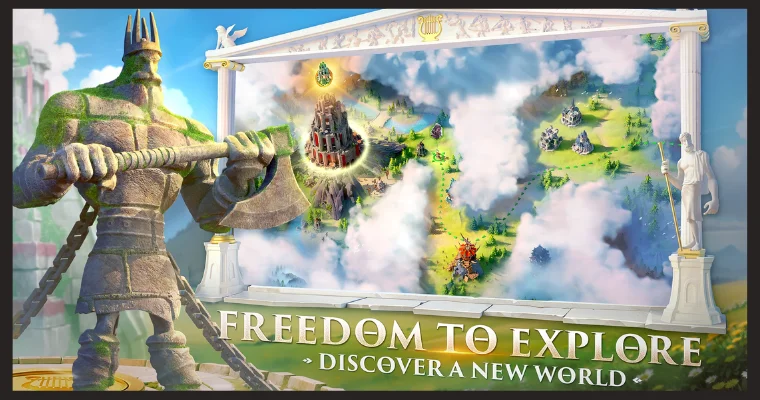 rise of kingdoms ideal world map